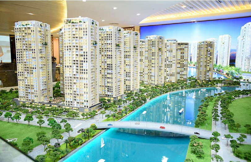 Sa bàn nhà mẫu The Privé